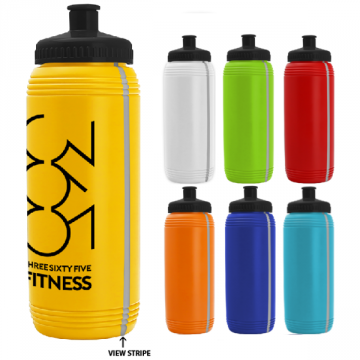 Pint Sports Bottle with View Strip