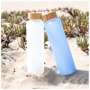 glass water bottles