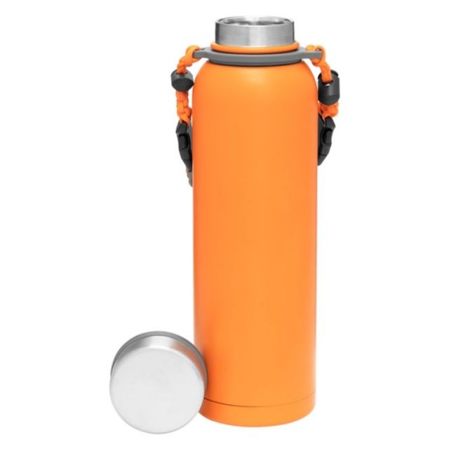 Chill-Its 5152 750 ml Orange Insulated Stainless Steel Water Bottle