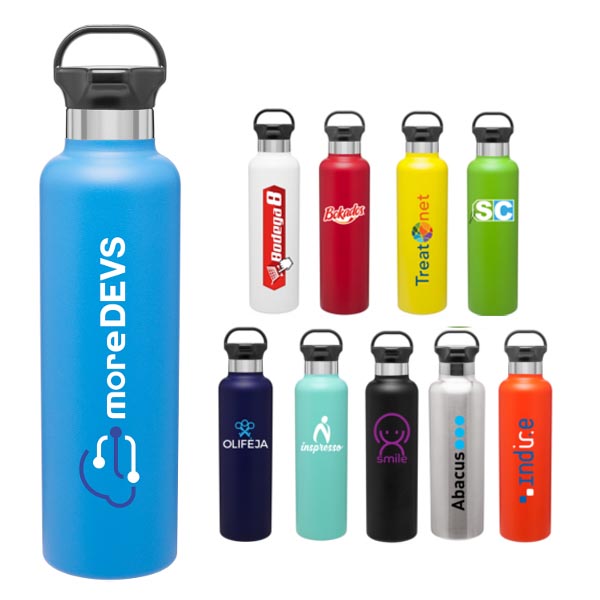 24 oz H2Go Conquer Stainless Thermal Bottles