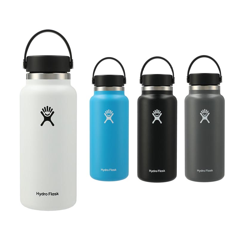 HydroFlask Wide Mouth with Flex Cap Insulated Bottles Bulletin Bottle