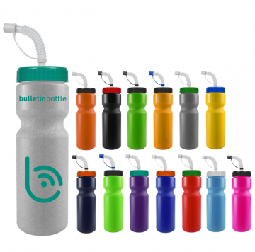 Bike Bottle with Straw