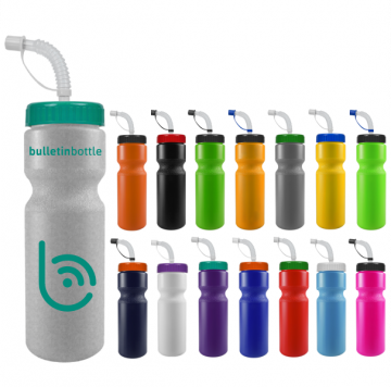 Bike Bottle with Straw